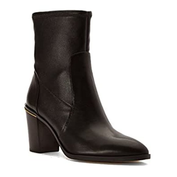 Michael Kors Chase Leather Ankle Boot NEW IN BOX - Picture 1 of 6
